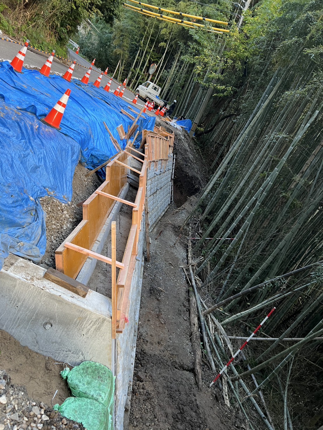 コンクリート舗装仕上がり