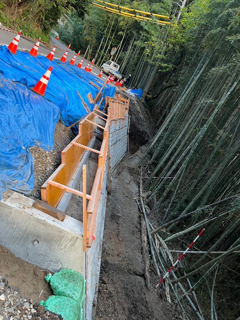 コンクリート舗装仕上がり
